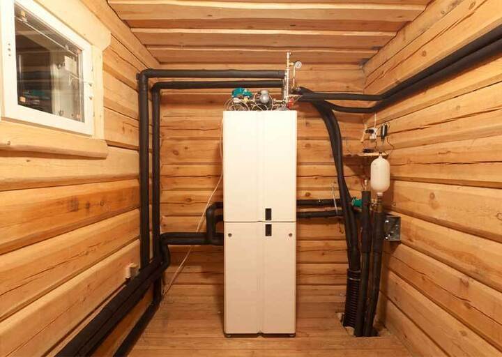 Installed Geothermal HVAC Sysytem